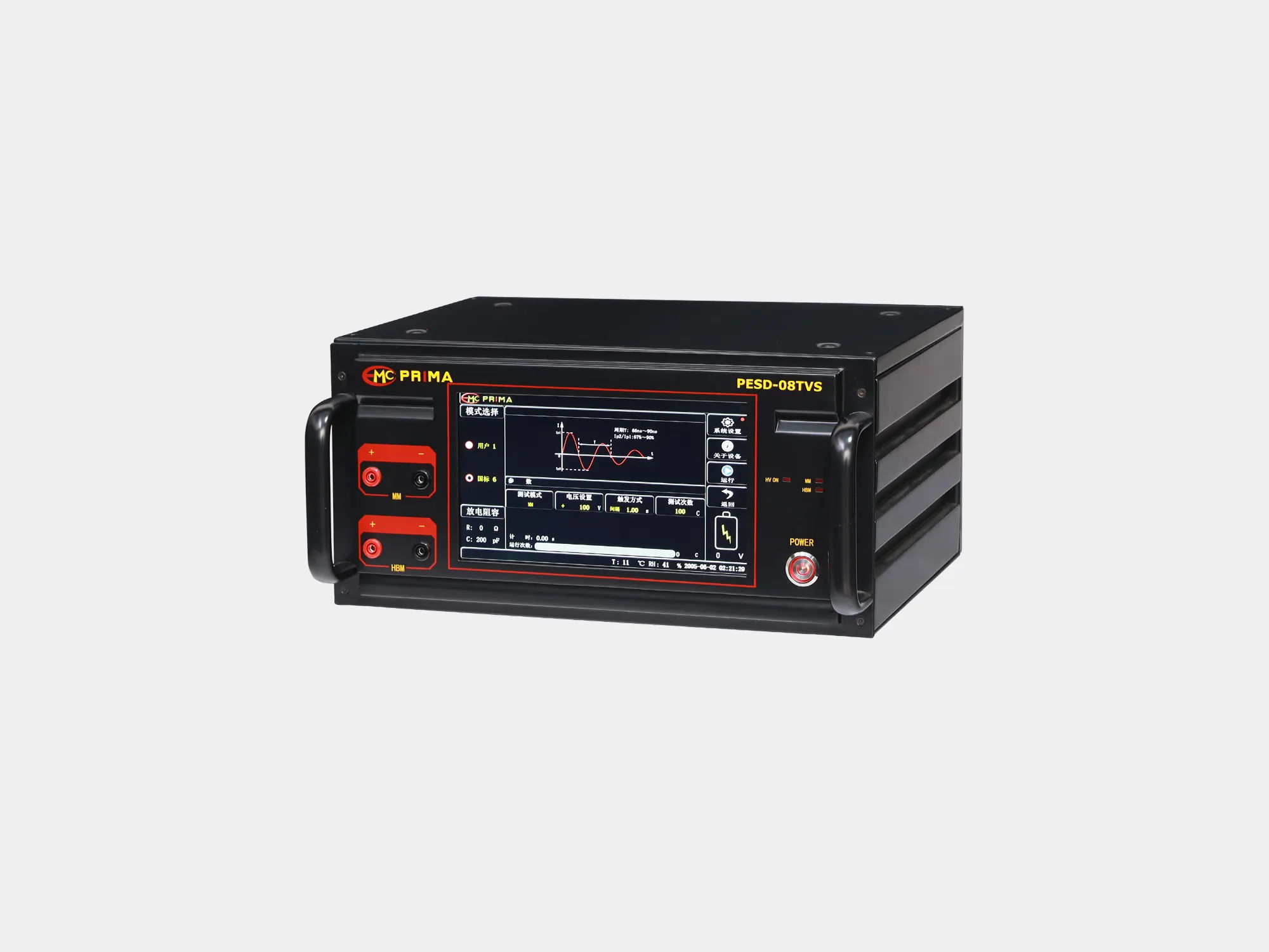 普锐马PRIMA PESD-08TVS HBM/MM静电放电发生器