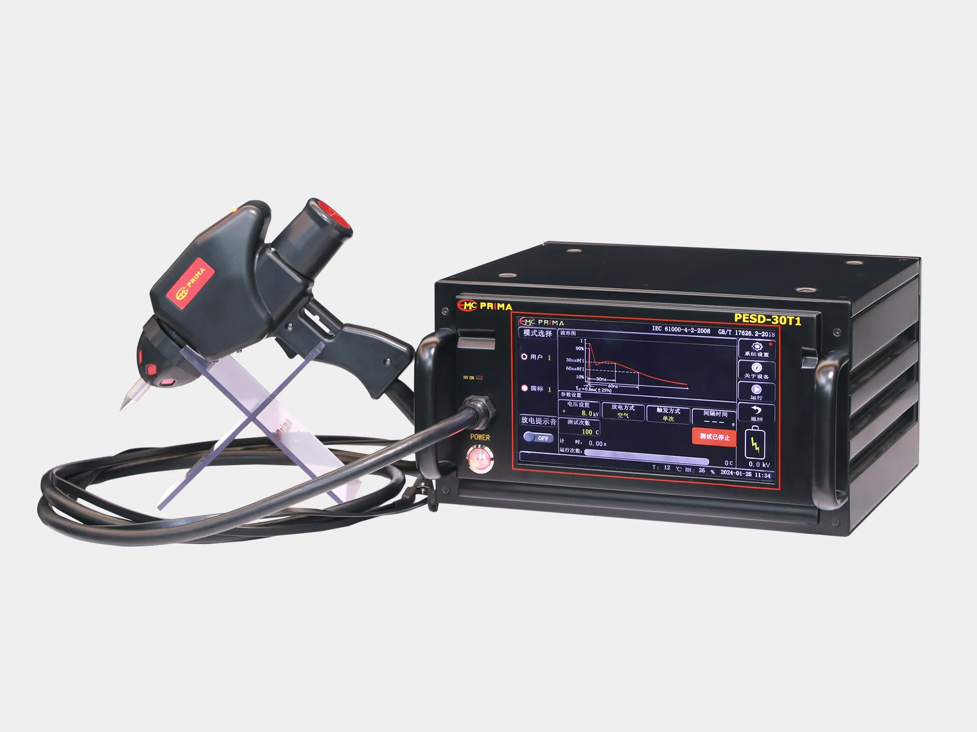 普锐马PRIMA PESD-30T1静电放电发生器